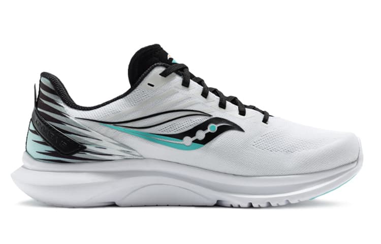 Saucony Kinvara 12 Running Shoes Men Low-Top White Blue Orange 3