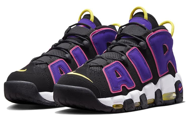 Nike Air More Uptempo 96 Black Court Purple 5