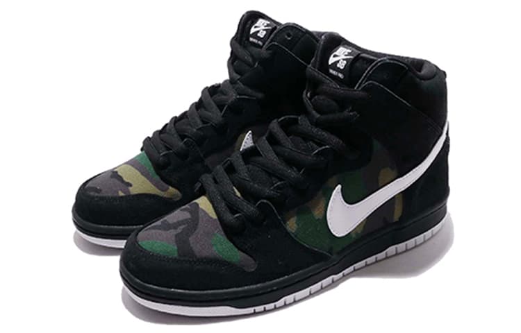Nike Sb Dunk High Camo 5