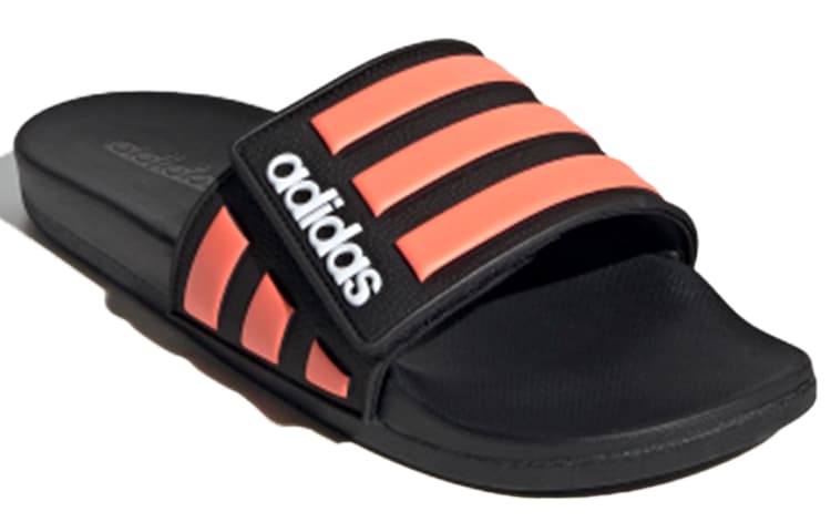 Adidas Neo Neo Adilette Comfort Adj 'Black Pink' 5