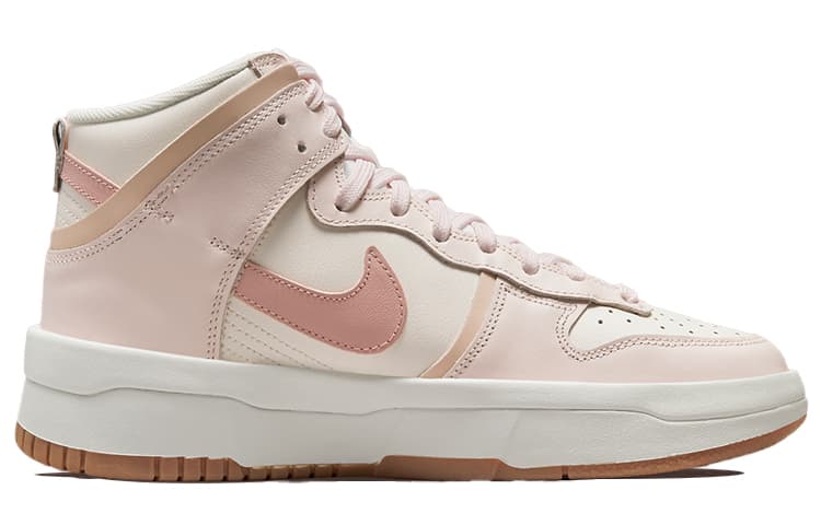 Nike Dunk High Up Sail Light Soft Pink Women's 3