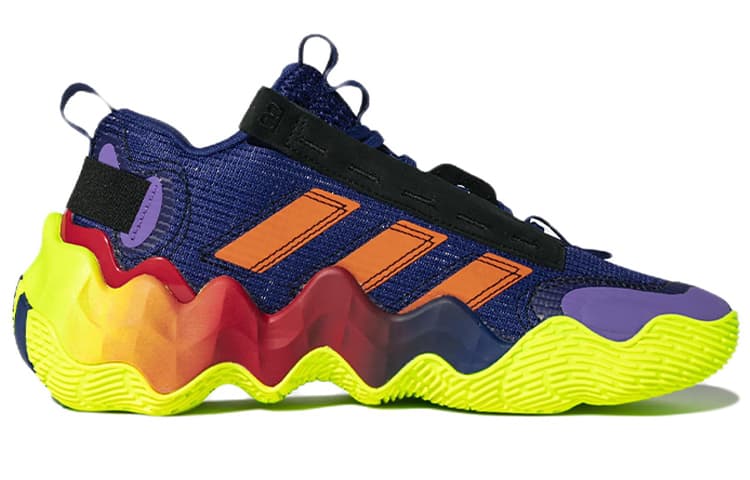 Adidas Exhibit B Wear resistant Non Slip Purple 4