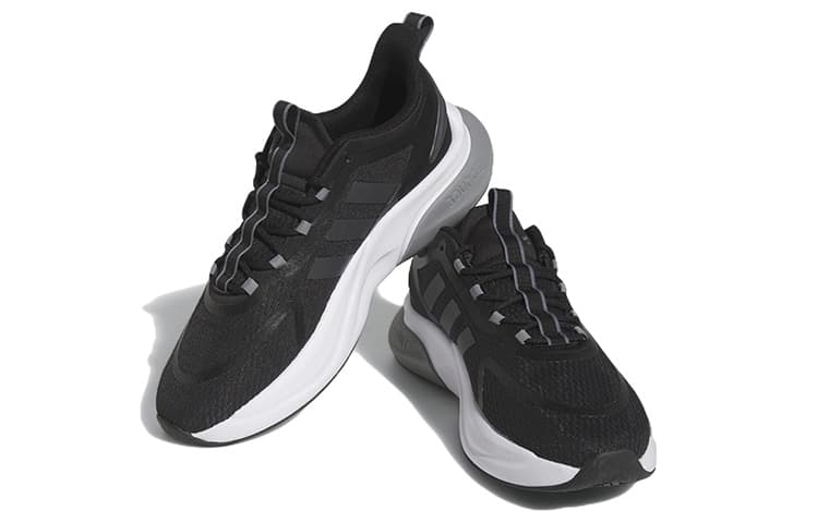 Adidas Alphabounce+ Bounce Core Black Carbon Grey Three 6