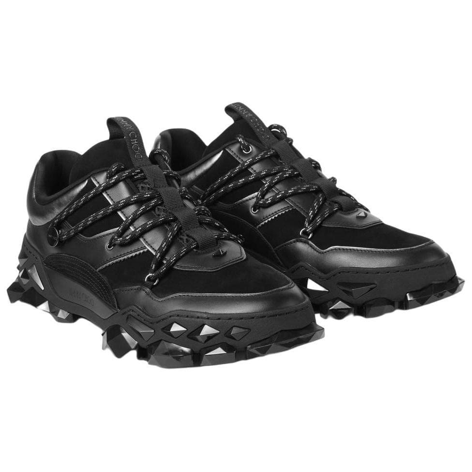 Jimmy Choo Diamond X II/M Low-Top Casual Shoes Men's Black 6