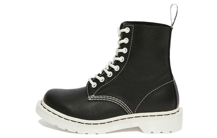 Dr.Martens 1460 Leather Comfort Lace-Up Short/Mid-Calf Boots Women's Black 2