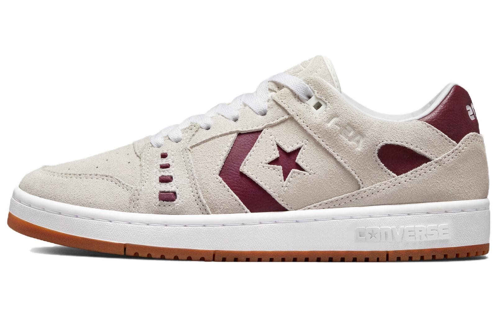 Converse Cons AS 1 Pro Egret Dark Burgudy Gum 2
