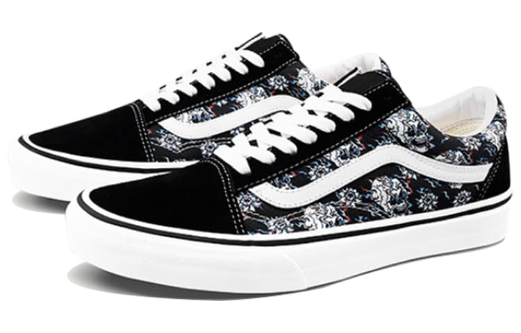 Old Skool Vans 'Flash Skulls' 6