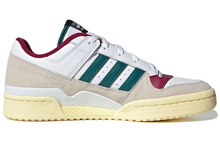 Adidas Originals Forum Low White Teal Burgundy 4