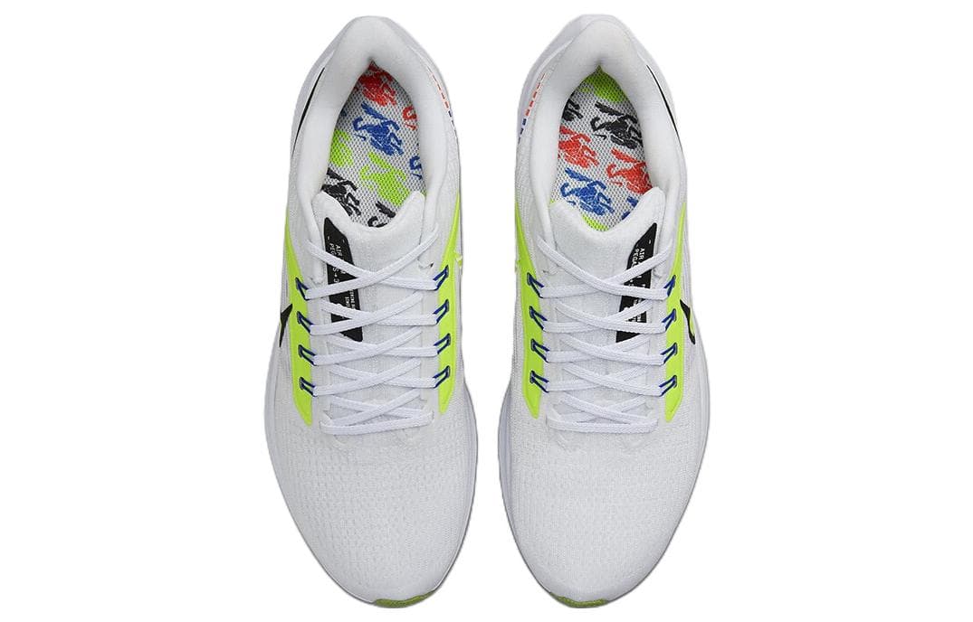 Nike Air Zoom Pegasus 39 Prm White Volt Racer Blue 6