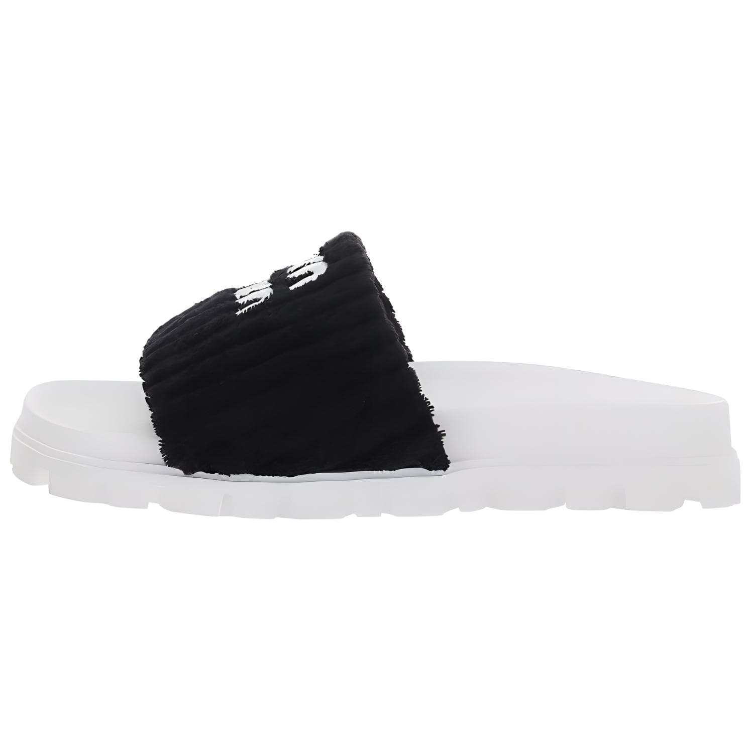 MIU MIU Slide Slippers Women's Black