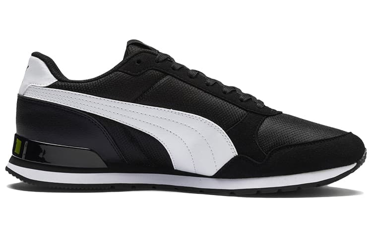 PUMA St Runner V2 Black/White Low Sneakers 4