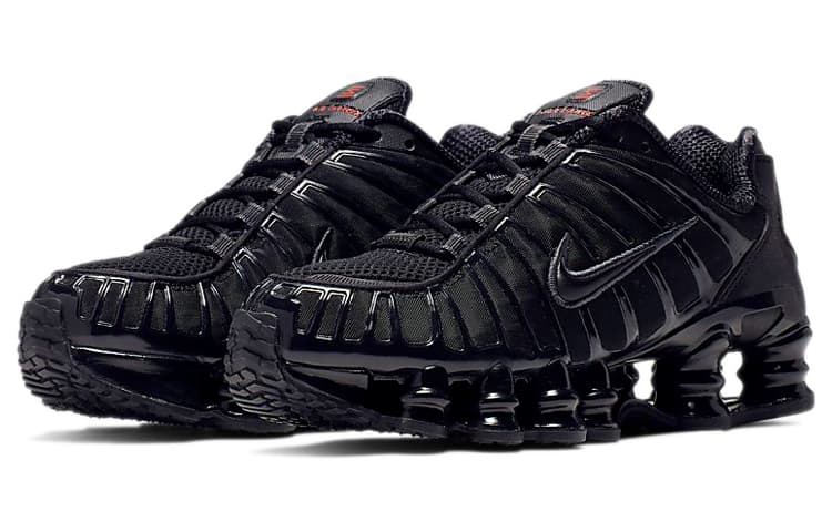 Nike Shox Tl Black Max Orange Women's 6