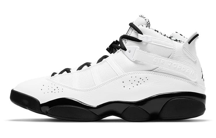 JORDAN 6 Rings White Black 2