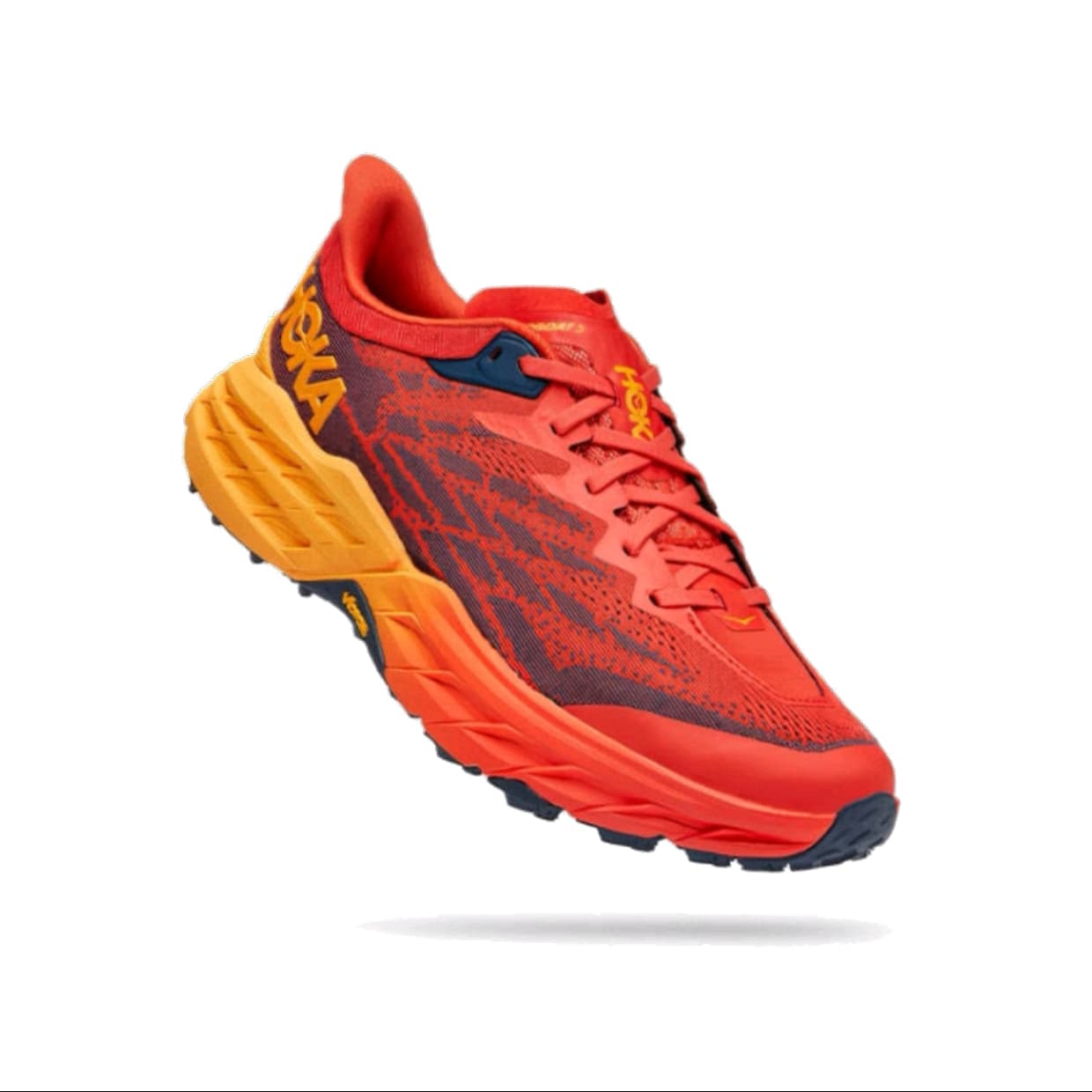 HOKA ONE ONE Speedgoat 5 2E Wide 'Fiesta Radiant Yellow' 6