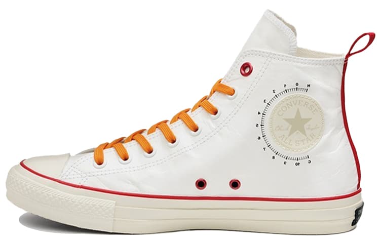 Converse Chuck Taylor All Star 100 Hi Spacesuit NASA White Orange 2
