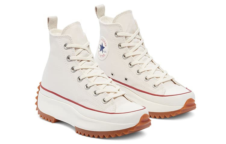 Run Star Converse Hike High 'Parchment Gum Honey' 6