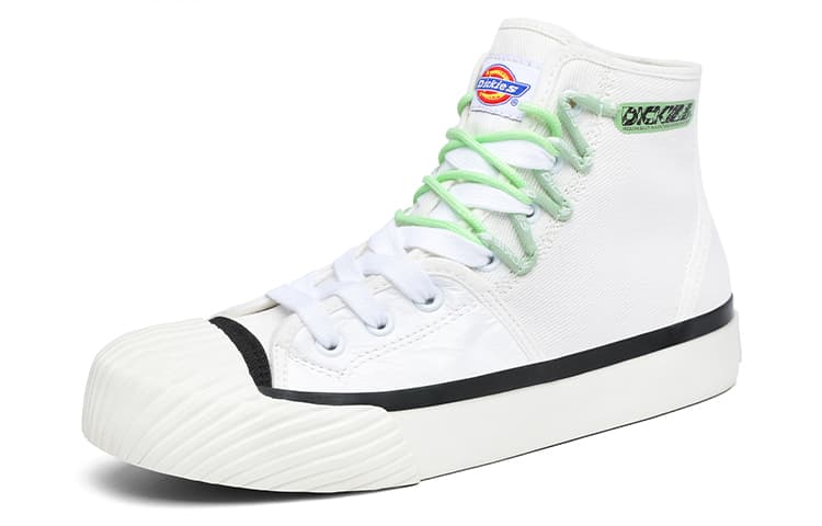 Dickies Canvas Shoes Women's High-Top White 4