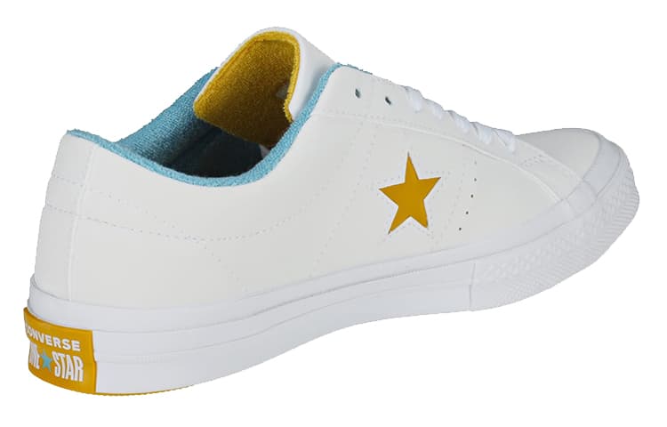 One Star Converse Ox 'White Mineral Yellow' 5