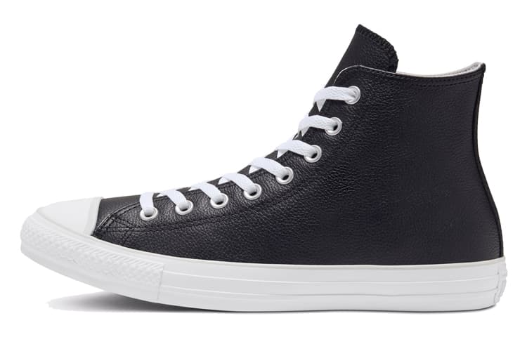 Converse Seasonal Color Leather Chuck Taylor All Star 'Black White' 2