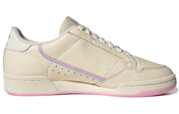 Adidas Originals Continental 80 Ecru Tint True Pink Women's 4