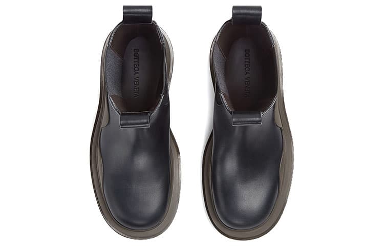 Bottega Veneta Tire Boot High Black Camping 5