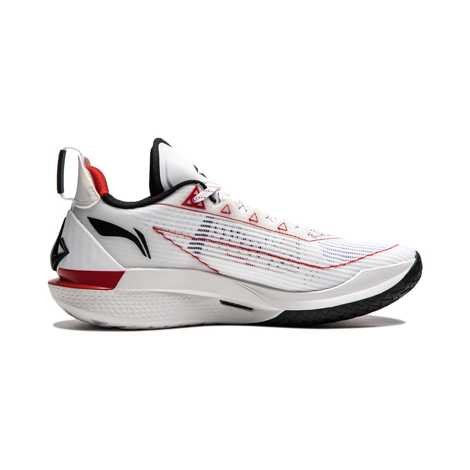 LiNing Jimmy Butler 2 Durable Breathable Basketball Shoes Men's Black White 3