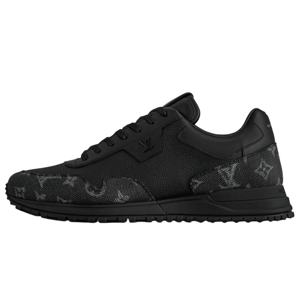 LOUIS VUITTON Run Away 2025 Spring Men's Collection Low-Top Casual Shoes Men's Black