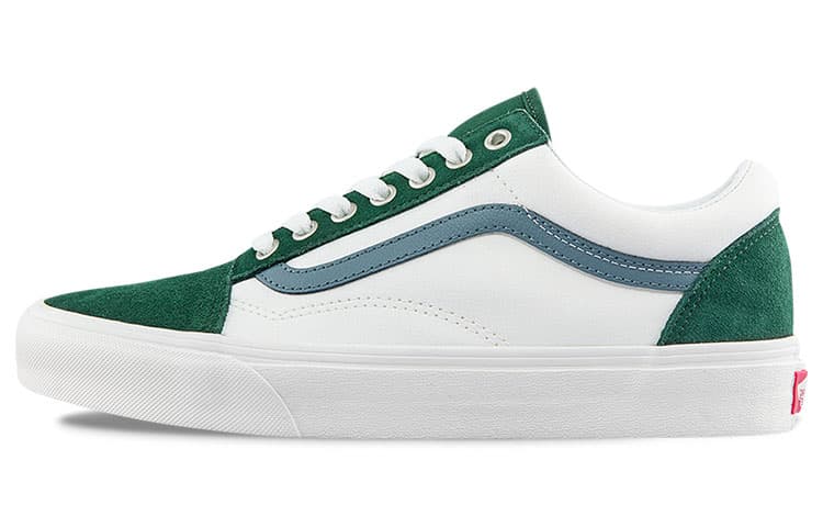 Old Skool Vans 'Varsity Canvas Green' 2