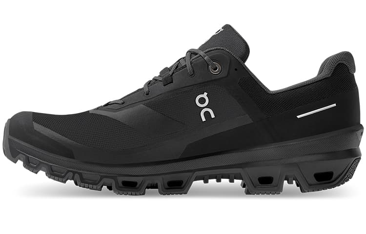 On Running Cloudventure Waterproof Black