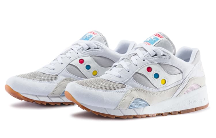 Saucony Shadow 6000 White Multi Color Billy's 6