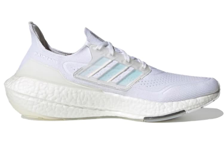 Adidas Ultra Boost 21 White Iridescent Cage 3