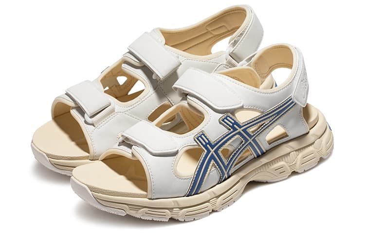 Asics Kahana Sd Outdoor Sports Unisex Sandals 'White Blue' 5