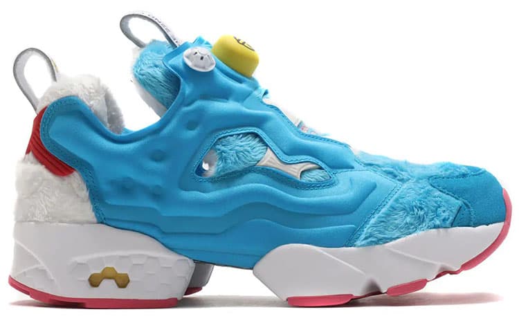 Reebok Instapump Fury Doraemon Furry Blue 6