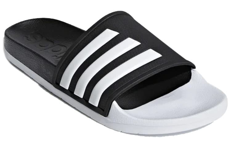 Adidas Adilette Tnd Black White Slippers 'Black White' 6