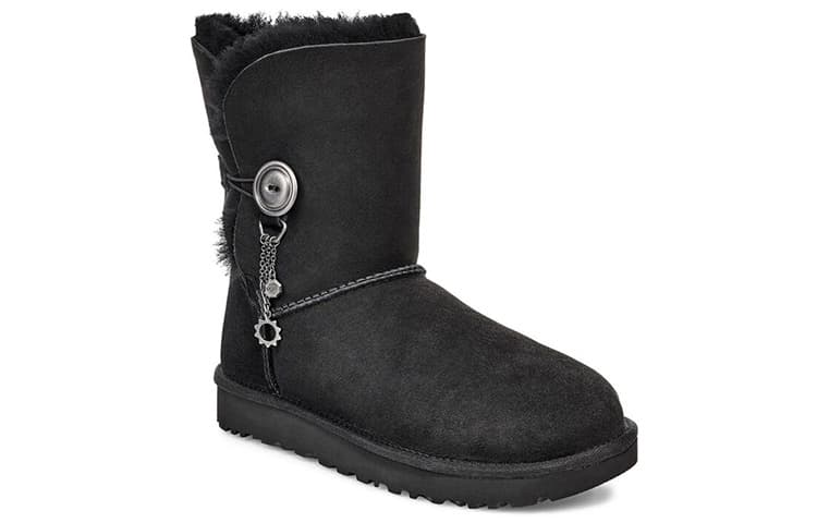 UGG Azalea Charm Snow Boots Black Women's 6
