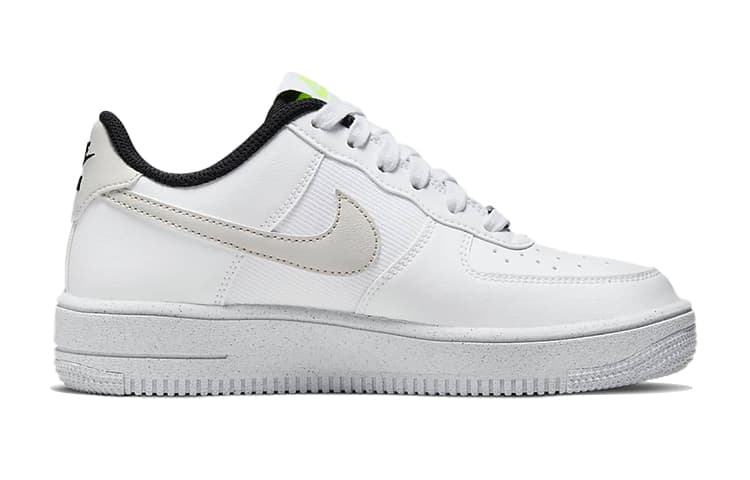 Nike Air Force 1 Low Crater Next Nature White Light Bone GS 4