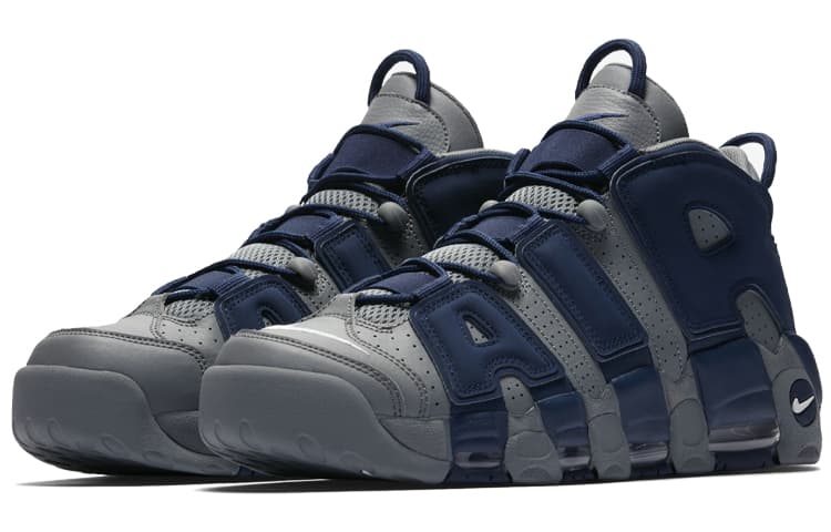 Nike Air More Uptempo Cool Grey Midnight Navy 6