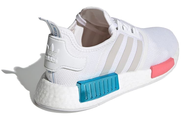 Adidas Originals Nmd R1 White Grey Hazy Rose Women's 6