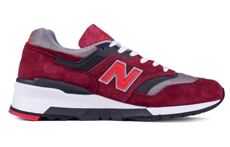 New Balance 997 Made In Usa Burgundy 4