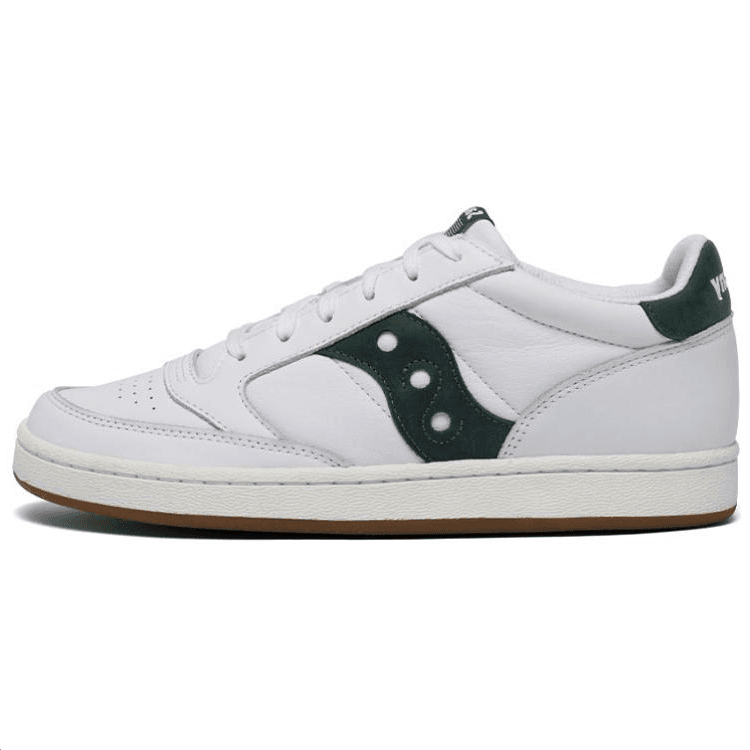 Saucony Top Grain Leather Fashion Slip-Resistant Wear-Resistant Low-Top Skate Shoes Unisex 2