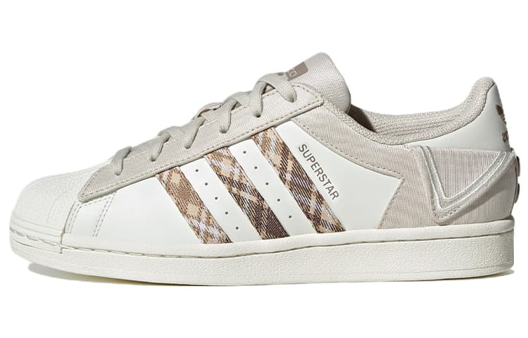 Adidas Originals Superstar 'White Brown' Women's 2