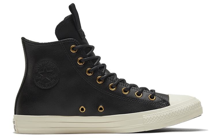 Chuck Taylor All Star Converse Leather High 'Black Egret' 6