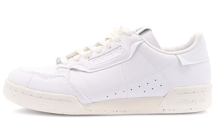 Adidas Originals Continental 80 Clean Classics Collection Cloud White