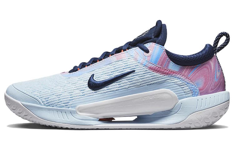 Nike Court Zoom Nxt 'Glacier Blue Team Orange' 2