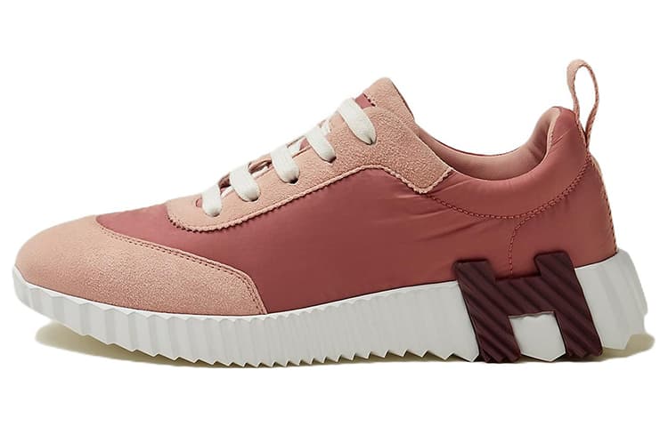 HERMES Bouncing Casual Shoes Women's Low-Top Pink 2