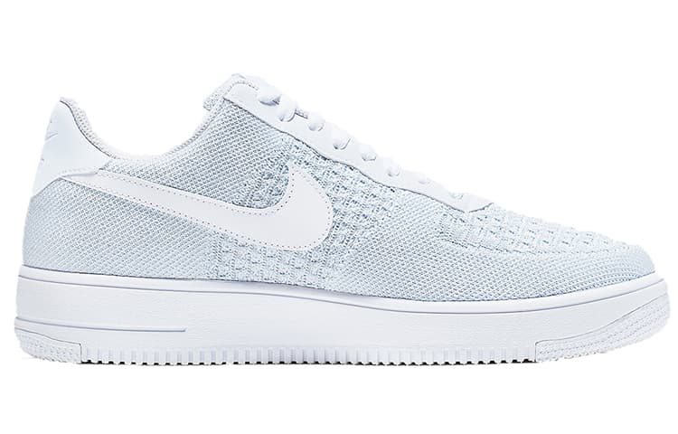 Nike Air Force 1 Flyknit 2 White Pure Platinum 4