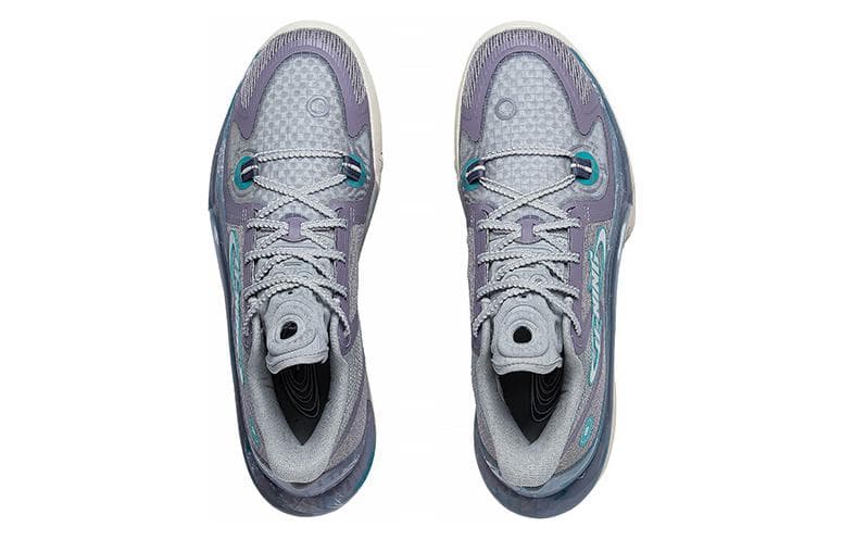 LiNing SONIC 11 Astro-S1 Cushioning Anti-Slip And Wear-Resistant Low-Top Basketball Shoes Men's Brick Gray 5