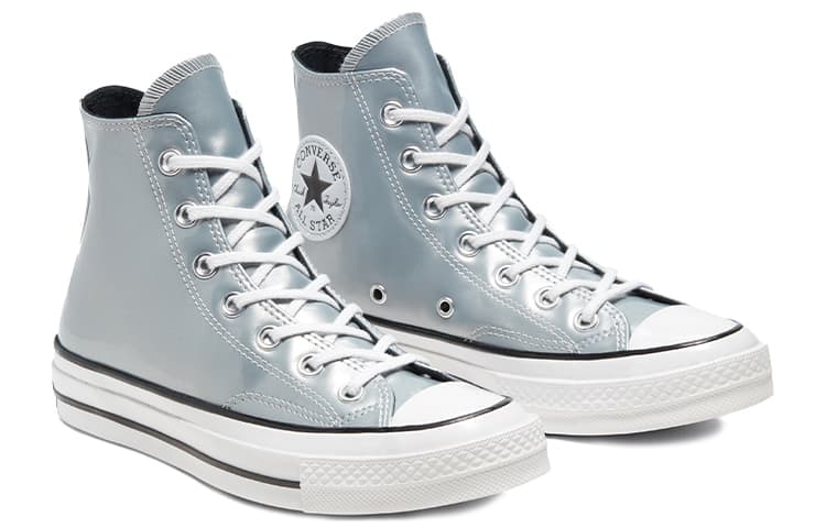 Converse Chuck Taylor All Star 70 Hi Industrial Glam Silver Women's 5
