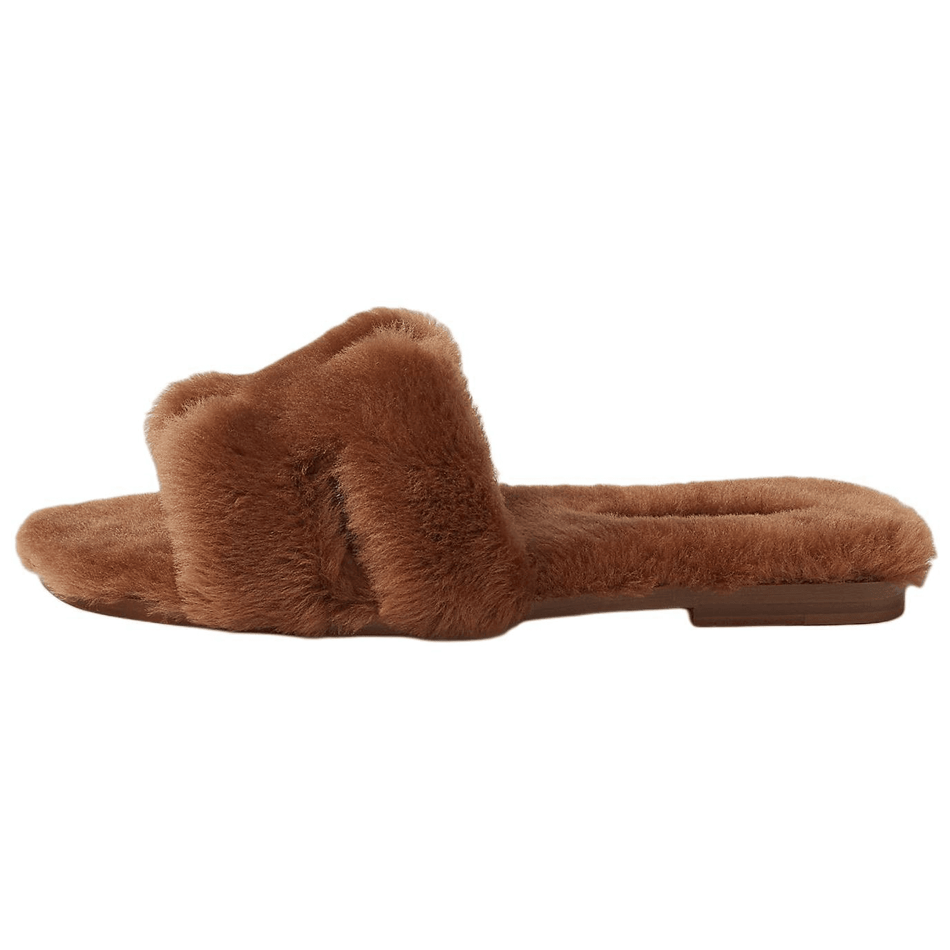 HERMES Oran Slide Slippers Women's Brown 2