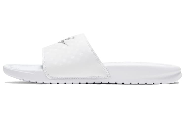 Nike Benassi Jdi 'White Silver' Women's 2